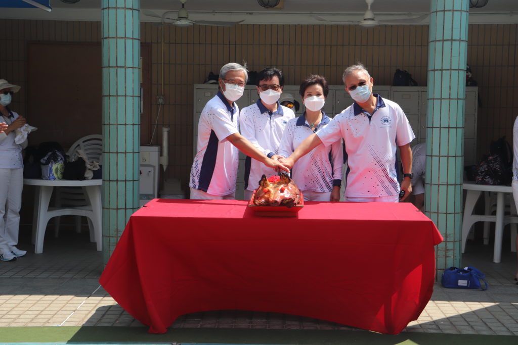 Pig Cutting Ceremony with Mini League 2021