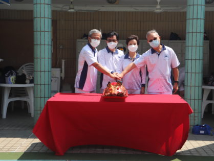 Pig Cutting Ceremony with Mini League 2021